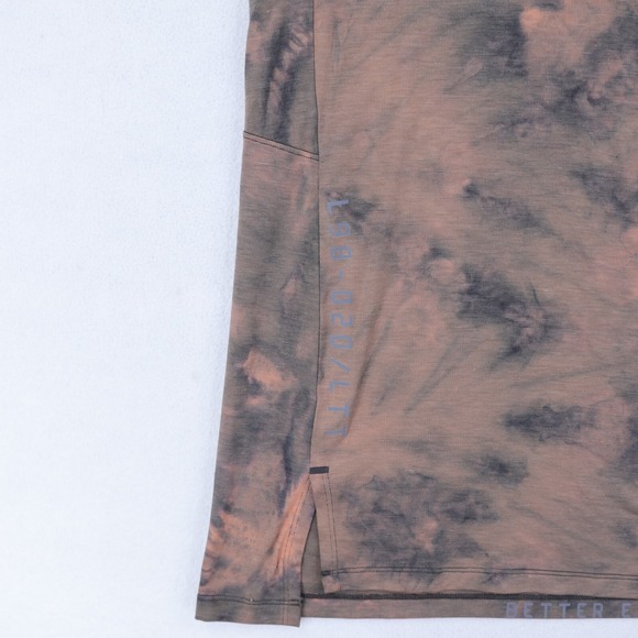 Lululemon Always Agile Shirt Mens XL Sunset Short Sleeve Tie Dye Performance Tee - Picture 3 of 11